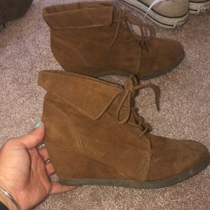 Madden girl heeled booties